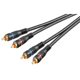 Audio kabal 2xRCA 2m