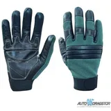 moto rukavice zelene s