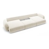 Cosmopolitan Design Krem baršunasti sklopiva/s prostorom za odlaganje kutna garnitura (u obliku slova "U") Tonale – | shoptok.hr
