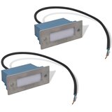  2 LED ugradbena svjetla za stepenice 44 x 111 x 56 mm | Eponuda.ba