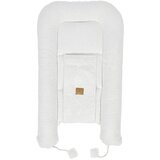 MeowBaby Belo otroško gnezdo 55x83 cm - | Shoptok.si