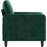  Fotelja tamnozelena 60 cm baršunasta | shoptok.hr