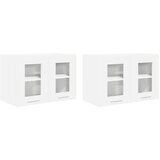 Viseći ormarić 2 pcs Bijelo 60 x 31 x 40 cm Konstruirano drvo | Eponuda.com