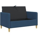 SOFA s pohranom Plava 122 x 78 x 87 cm Poliester | shoptok.hr