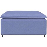  Modularni kauč s podnožjem traperice plave boje 100x100x48 cm - Boja trapera tabure | shoptok.hr