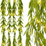  Svjetlosna zavjesa 200 LED dioda toplo bijela | shoptok.hr