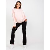 RUE PARIS Sweatshirt-RV-BL-8080.56-light pink | Shoptok.si
