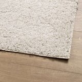  Čupavi tepih s visokim vlaknima moderni krem 80 x 250 cm | shoptok.hr