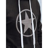 DStreet Crna majica s kapuljačom i zvijezdom | shoptok.hr