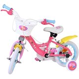 Volare dječji bicikl Peppa Pig 12″ ružičaste boje, s dvije ručne kočnice | shoptok.hr