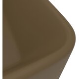  Luksuzni umivaonik mat krem 41 x 30 x 12 cm keramički | Eponuda.com