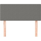  Uzglavlje tamnosivo 80 x 5 x 78/88 cm od tkanine | shoptok.hr