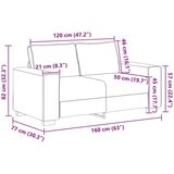  2-delni sedežni set z blazinami iz platna, (22054506) | Shoptok.si