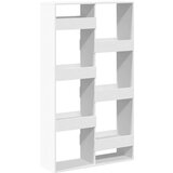 vidaXL Pregrada za prostor bela 100x33x175 cm inženirski les | Shoptok.si