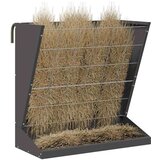  Hranilica za sijeno Crna 71 x 33 x 70 cm Hladno valjani čelik | shoptok.hr