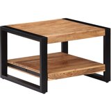 vidaXL Klubska mizica 60x60x40 cm trden akacijev les Cene