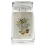 Yankee Candle Signature Sweet Vanilla Horchata 567 g dišeča svečka | Shoptok.si