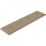  Zidne ploče od umjetne kože 12 kom cappuccino 60 x 15cm 1 08 m² | shoptok.hr