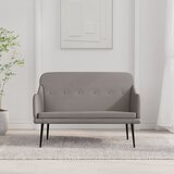  Klupa smeđesiva 110 x 76 x 80 cm od tkanine | shoptok.hr