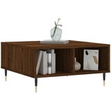  Stolić za kavu smeđa boja hrasta 60x60x30 cm konstruirano drvo | shoptok.hr