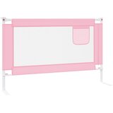  Sigurnosna ograda za dječji krevet ružičasta 120x25 cm tkanina | shoptok.hr