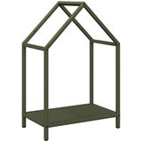  stojalo za drva olivno zelena 40x25x60 cm hladno valjano jeklo | Shoptok.si