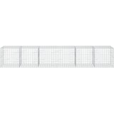  Gabion s žicom debljine 5 mm i mrežom 10x10 cm 600x100x100 cm | shoptok.hr