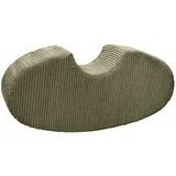Otroški pouf v obliki fižola, Estetsko - Udoben in varen, idealen za sobo, Aesthetic, Kaki, (21887084)