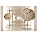  Samoljepljiva foto tapeta - Flying Discs of Wood 343x245 | shoptok.hr