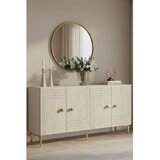 Hanah home komoda Lessi 150, 150 cm, bela / travertin | Eponuda.com