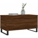  Stolić za kavu boja hrasta 90 x 44,5 x 45 cm konstruirano drvo | shoptok.hr