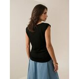 Sinsay Bluza bez rukava s ажurnim uzorkom | shoptok.hr