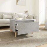  Stranska mizica betonsko siva 50x46x35 cm inženirski les, (20712371) | Shoptok.si