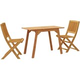  3-dijelni balkonski set od masivnog bagremovog drva | shoptok.hr