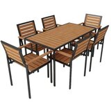 Hanah home Set baštenskih stolova i stolica (7 komada) CPT7707 150 | ePonuda.com