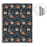 MiquelRius Kolegij blok A4 70g 100L spiralni crte bloom british bloom MR4046 | shoptok.hr