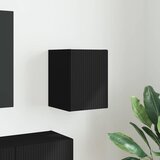 vidaXL TV zidni ormar Zidne Crna 30 x 31 x 40 cm Konstruirano drvo | shoptok.hr