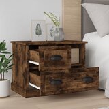 Maison Chic Noćni ormarić boja dimljenog hrasta 60 x 39 x 45 cm | shoptok.hr