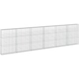  Gabion s žicom debljine 5 mm i mrežom 5x10 cm 600x30x150 cm | shoptok.hr