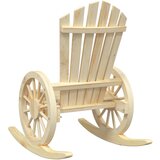  Stolica za ljuljanje Adirondack od masivne jelovine | shoptok.hr