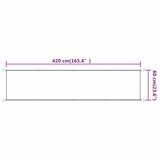  Okomita tenda plava 60 x 420 cm od tkanine Oxford | shoptok.hr