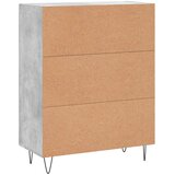  Komoda siva boja betona 69,5x34x90 cm od konstruiranog drva | shoptok.hr
