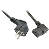 Lindy tok priključni kabel [1x varnostni moški konektor - 1x ženski konektor IEC C13\, 10 A] 5.00 m črna, (20414680) | Shoptok.si