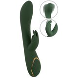 Emerald Love Vibrator Rabbit, 23cm, Zeleni Cene