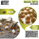 Green Stuff World Static Grass Tufts 6mm Dry Brown (75 pcs) | Buseni trave 6mm suvo braon (75 kom) | Eponuda.com