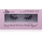 Lilly Lashes Sheer Band 3D Faux Mink Half Lash umetne trepalnice vrsta Playful 1 par Cene