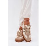 Boto Women's Sneakers Made Of Eco Suede Leopard Beige Satylies | Shoptok.si