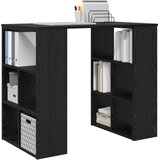  Stol s policom Crni hrast 90 x 50 x 75 cm Konstruirano drvo | Eponuda.com