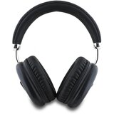 Guess Brezžične slušalke Bluetooth 5.3 IPX4 Saffiano učinek Nastavljiv naglavni trak, Črna, (5000073496) Cene