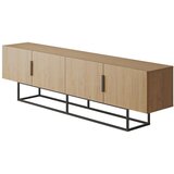 Marckeric TV omarica v hrastovem dekorju v naravni barvi 200x55 cm Titan – Cene